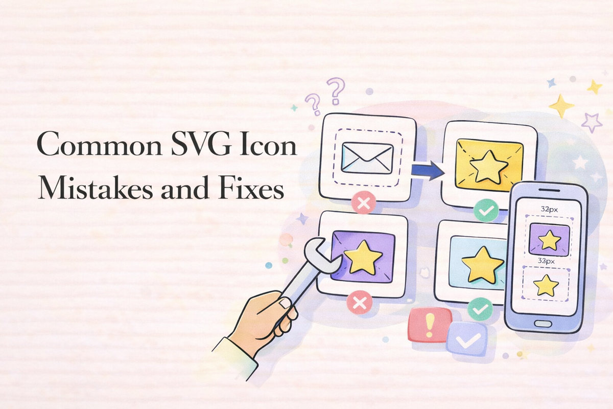 7 Common SVG Icon Mistakes in Production UI – and Exactly How to Fix Them