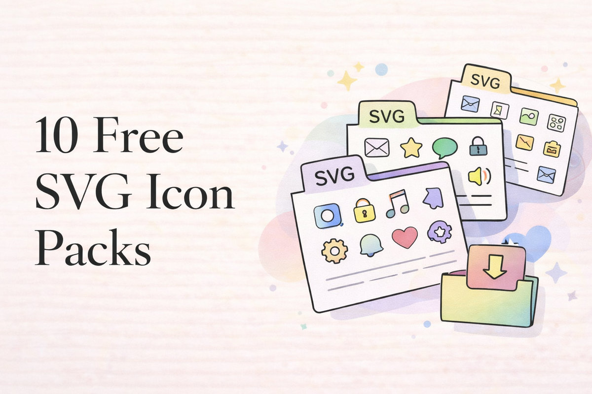 Best Free SVG Icon Packs for Product UI – 10 Reliable Picks for 2026