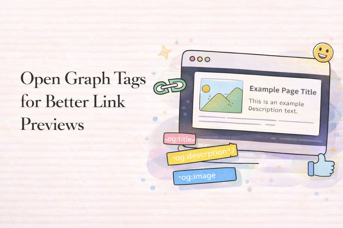 Open Graph Tags for Better Link Previews