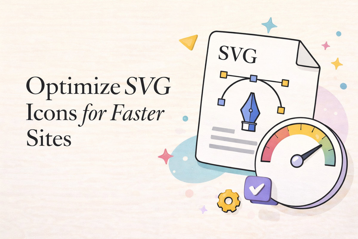 Optimize SVG Icons for Faster Sites